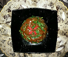 芝麻酱淋菠菜的做法
