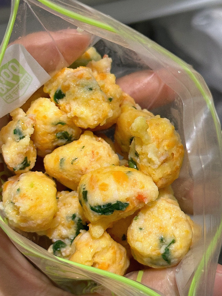 宝宝辅食 鲜虾鳕鱼丸的做法