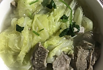 羊肉白菜粉丝汤的做法