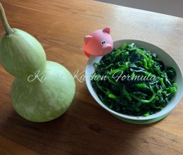 蒜茸清炒蒜苗的做法