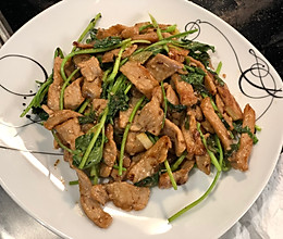孜然肉片的做法