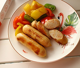小学生早餐，Q弹美味飞鱼籽烤肠的做法