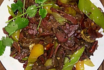 爆牛肉的做法