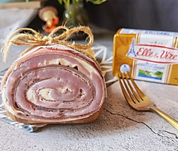 ㊙️芋泥奶油毛巾卷的做法