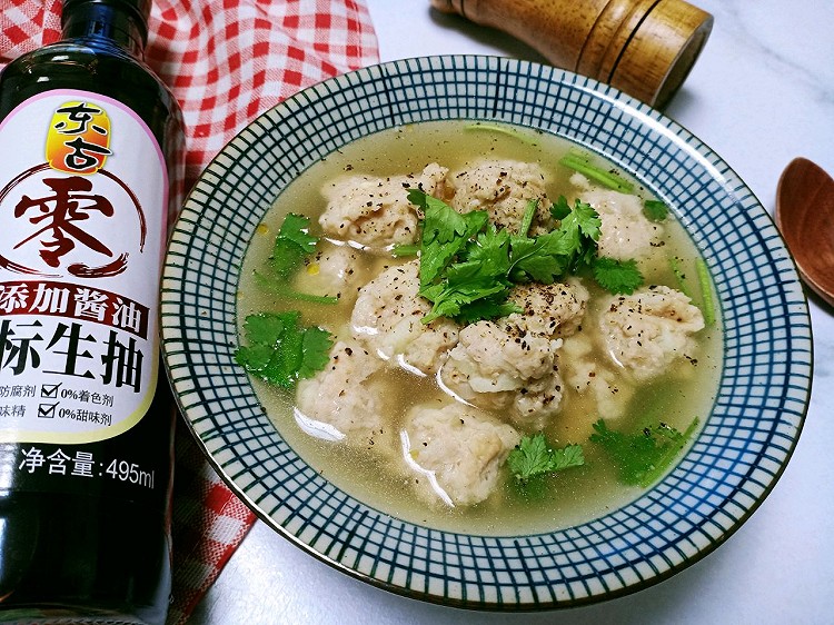 原汁原味的清汆丸子的做法