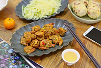 黄金虾的做法