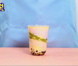奶茶制作配方教程：七彩祥云嘟嘟茶的做法的做法
