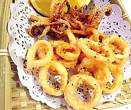 六一儿童节之炸鱿鱼圈圈的做法