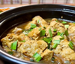大葱烧豆腐，手掰的最好吃的做法