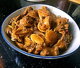 小鸡炖粉条的做法