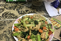 西兰花鸡肉的做法