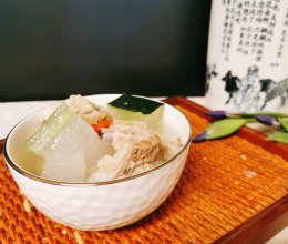 排骨冬瓜干贝汤-紧致轮廓喝出来的做法