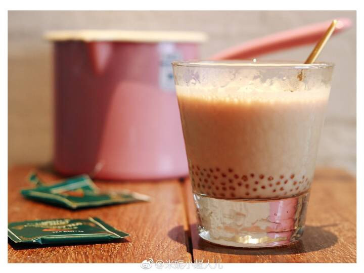 奶茶西米露的做法