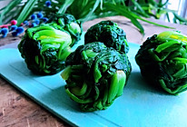 菠菜团子的做法
