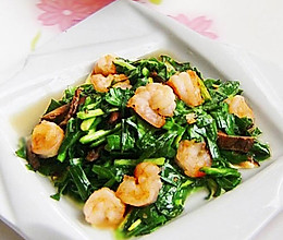 香菇韭菜虾仁的做法