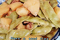 #夏日消暑，非它莫属#豆角炖土豆的做法