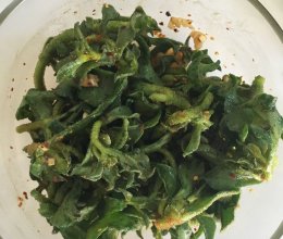 凉拌冰菜的做法