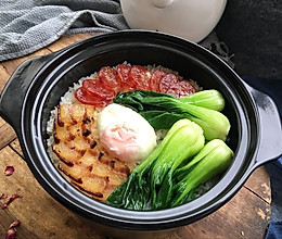 黑乐砂锅煲仔饭的做法