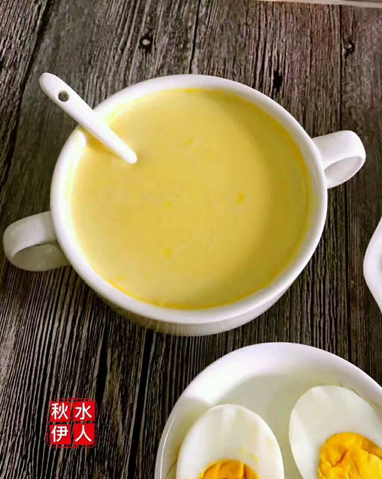 香浓玉米汁+玉米饼(果语版)的做法