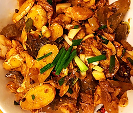 红烧剔骨鳄鱼肉的做法