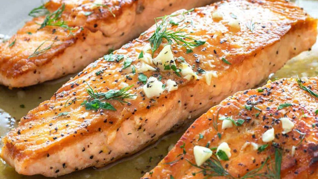 Pan-Fried Salmon的做法