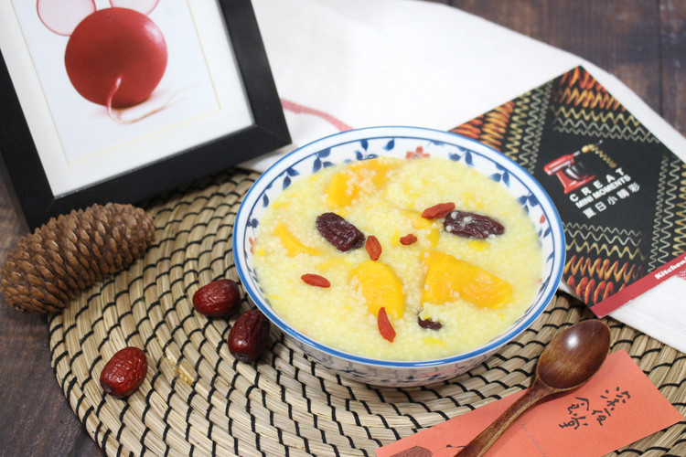 滋补暖胃【红糖小米粥】的做法