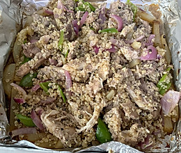 红酒黑胡椒藜麦烤鸡肉的做法