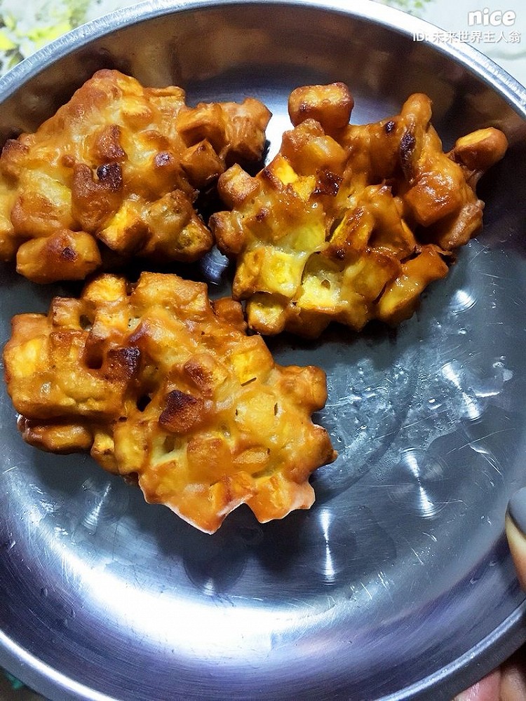 油炸红薯饼（红苕饼）的做法