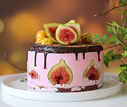 无花果巧克力慕斯蛋糕的做法