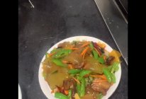 拉皮炒肉的做法