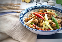 蒜苗炒扇贝肉的做法