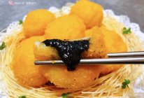 #元宵节美食大赏#炸黑芝麻汤圆的做法