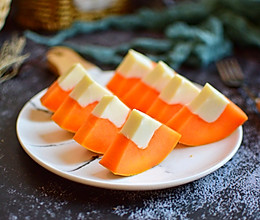 木瓜奶冻的做法