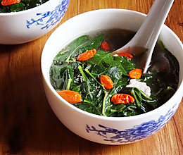 枸杞瘦肉汤的做法