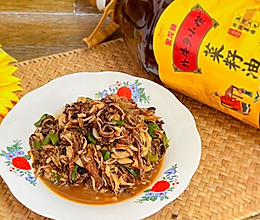 #菜油就选外婆乡，新鲜开榨抢先尝#辣炒牛百叶的做法