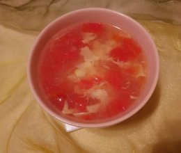 番茄鸡蛋玉米羹的做法