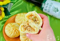 #减一点更好#东北酸萝卜大包子的做法