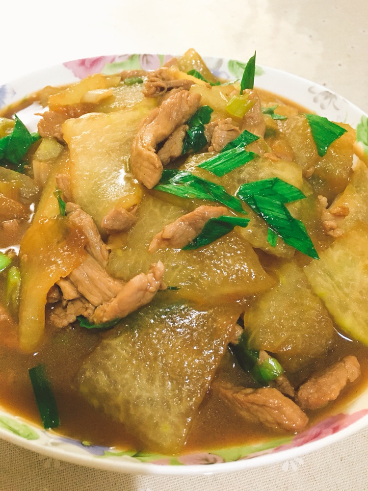 冬瓜烧肉的做法