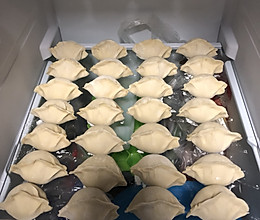 香菇玉米肉水饺的做法