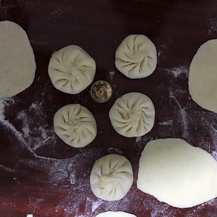 白菜猪肉包子的做法