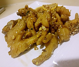 爽口鸡爪的做法