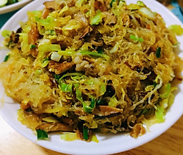 包菜炒粉丝的做法