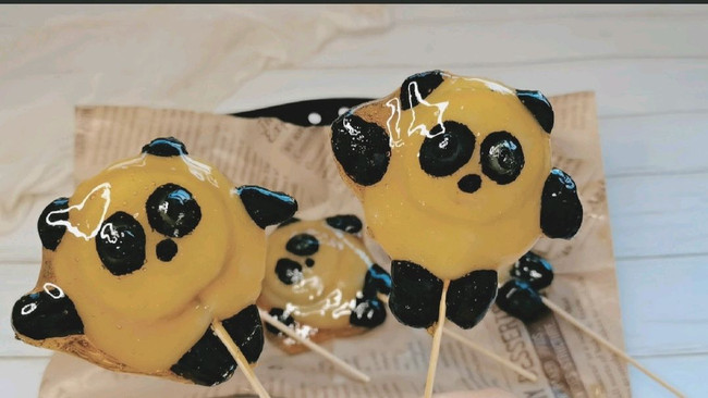 冰墩墩糖葫芦，我为冬奥会健儿加油的做法