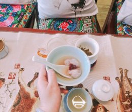 红楼梦里的美食～玫瑰普洱茶元宵的做法