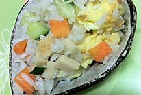 炒米饭的做法