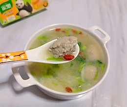 萝卜丸子汤的做法