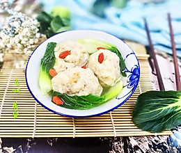 蟹粉狮子头～淮扬名菜自己做的做法