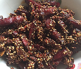 自制麻辣牛肉干的做法