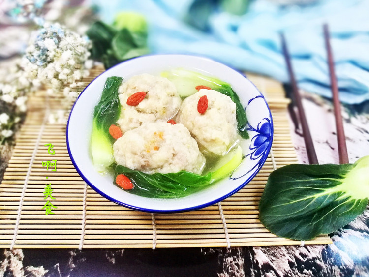 蟹粉狮子头～淮扬名菜自己做的做法