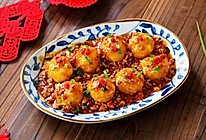 #钟于经典传统味#团团圆圆肉末土豆球的做法